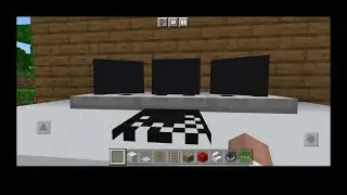 how to make a 3 screen computer monitor in minecraft