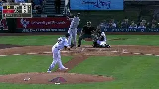 PIT@ARI: Polanco goes back-to-back with Rodriguez