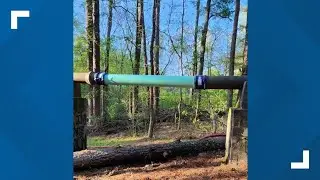 Sewage spill in Lake Acworth forcing cleanup