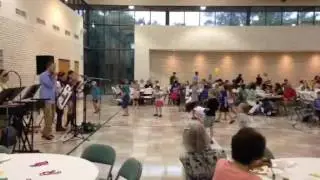 David singing