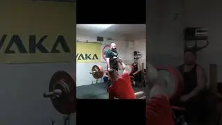 Deadlifting 530lbs in Iceland 2015 - Jakabol gym