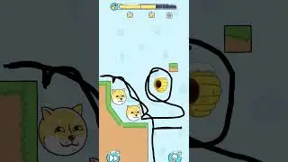 doge rescue draw to save dog 🐶  #trending #viral #youtubeshorts #shorts