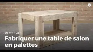 Fabriquer une table de salon en palette | Recycler