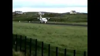 Take off from Donegal Airport, Aer Arann