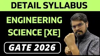 Инженерная математика | Подробная программа | Инженерные науки | XE | GATE 2026