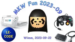 Play Wiimm's MKW Fun with  GameCube Controller Adapter for Wii U via Riivolution!!