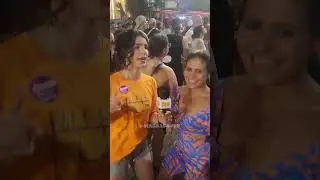 Maria Rita mostrando o clima no show do Alok