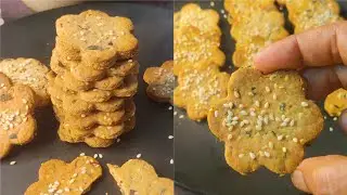 Spicy Savoury Cookies | Masala Cookies | Crunchy Cookies | Sandhya Jaiswal