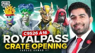 Открытие ящика C9S26 A15 RP | Победители по популярности | 🔥 PUBG MOBILE 🔥
