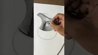 HOW TO DRAW A HYPER REALISTIC JUG 🏺 #art #tipps #drawing