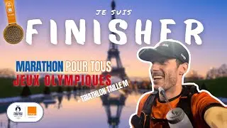 MA JOURNEE OLYMPIQUE ! MARATHON JO 2024 + TRIATHLON M 🏊🏼‍♂️🚴🏼🏃🏻