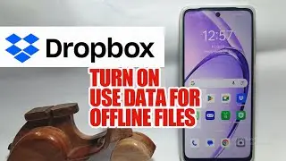How To Turn On Use Data For Offline Files On Dropbox App