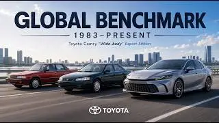 Global Benchmark: Toyota Camry 'Wide-body' Export Edition