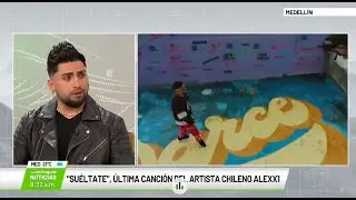Entrevista con Alexx1, cantante chileno - Teleantioquia Noticias