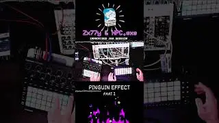 Improvised Techno live jam with Ableton Move & Novation Circuit Tracks