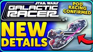 Гонки на подах ПОДТВЕРЖДЕНЫ! Новости Star Wars Galactic Racer!