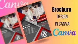 Business Brochure design in canva || canva tutorial || FSA Creator21