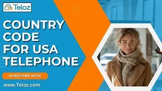 Country Code for USA Telephone How to Dial +1 with Teloz