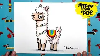 #DrawWithRob 155 Llama