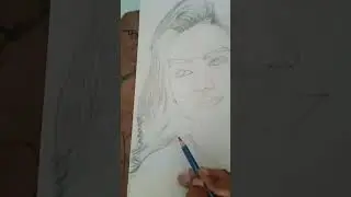 Drawing nazriya🥰..please subscribe🙏🏻   #nazriyanazeem #drawing #nazriya