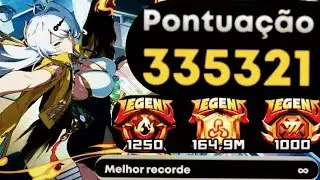 TESTE DE COMBATE HONRA ANDARES 1000 + |  335K  |  RANKING 1% | ZENLESS ZONE ZERO 
