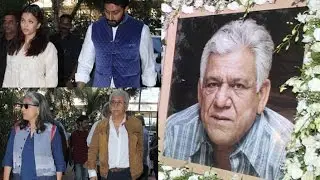 Om Puri's Prayer Meet | Bollywood Celebs Attended