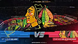 Chicago Blackhawks vs St. Louis Blues! NHL 26! PS5 Pro 4K!