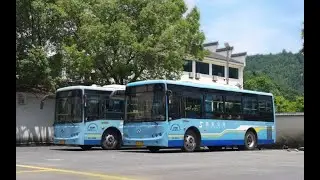【昌文线上一抹神奇的蓝色·临近临淳边界】杭州临安公交2915路（原K318路）全程POV（昌化公交站～湍口公交站）