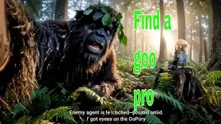 Bigfoot find a goo pro😯📷 #Bigfootvlog #CryptidHunters #MysteriousEncounters #VlogExploration