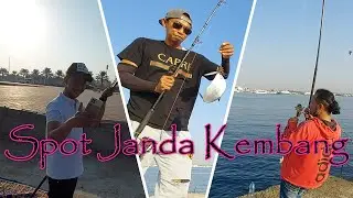 mancing pinggiran ikan talang talang-shore jigging micro jig