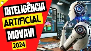 🤯Conhe&ccedil;a as NOVAS FUN&Ccedil;&Otilde;ES de Intelig&ecirc;ncia Artificial do Movavi Video Suite 2024! #movavi