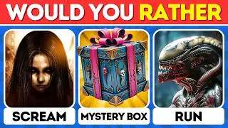 Would You Rather: Horror Video Game Edition 👻🔪 MYSTERY BOX Challenge!