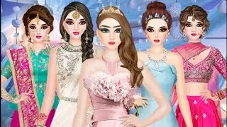 Special Wedding Day Bridal Dress-Up And Makeup Spa Salon Game||androidgameplay#makeup#indianwedding