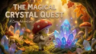 The Cutest Mushroom Adventure You'll See Today 🍄 (Felt Stop Motion)