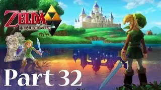 Zelda A Link Between Worlds 100% Walkthrough - Part 32/56 - Dark Palace Maze (Commentary)