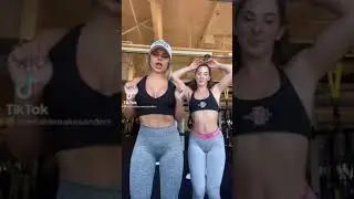 Tiktok girls Big Bank challenge 😍🍑