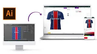 Create a 3D Sports Jersey from Your Illustrator Design | Konfiwear Tutorial