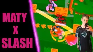 Maty X Slash | Brawl Ball Trick Shots | Mortis Goals | Maty BS