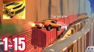 Stunt Car Extreme | Walkthrough [Level 1-15]