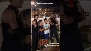 🏜️ Evening Desert Safari &ndash; Dubai