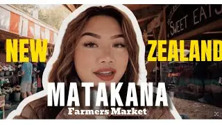 EXPLORING MATAKANA FOOD MARKET | NEW ZEALAND