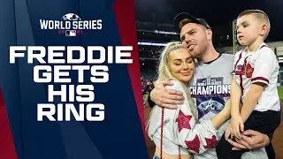 Braves' Freddie Freeman finally gets his World Series ring (Career Highlights)