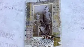 Inspired by Pene - Mini notebook - Junk Journal Tutorial 1a