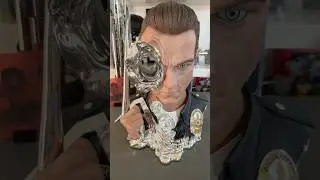 No talking / PureArts T1000 lifesize buste / terminator #lifesize #terminator #purearts #t1000