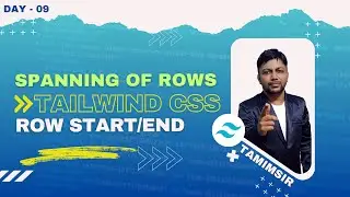 Tailwind CSS: How to Span Grid Rows? Tailwind CSS Classes | Tailwind CSS Tutorial in Hindi #09