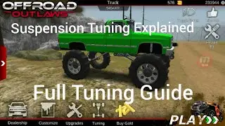 Offroad Outlaws In Depth Suspension Tuning Guide.