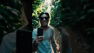 A monkey walk in jungle #cutebaby #cute #baby #funny #babylove #henilvasoya #animals #viral #bab #ba