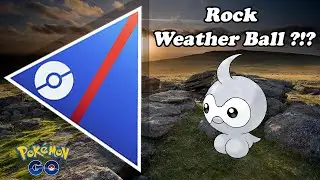 *ROCK* WEATHER BALL CASTFORM?!? Does It Improve Castforms Play in Great League Go Battle League