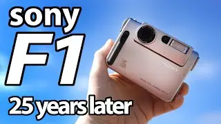 ПЕРВАЯ цифровая фотокамера Sony! Ретро-обзор F1 25 лет спустя