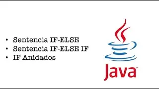 Java SE #4: Estructuras de control de flujo: IF-ELSE; IF-ELSE IF; IF anidados, ejemplo JOptionPane